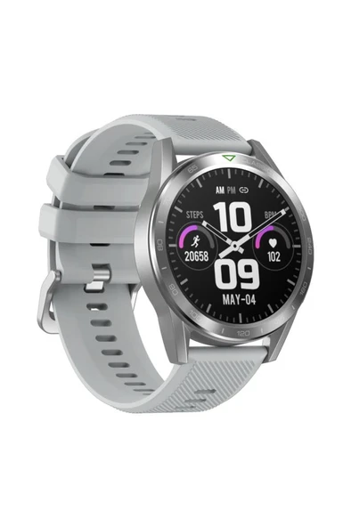 Btalk 3 Starlight Silver Akıllı Saat 1.39" Ips Ekran, Kalp Atış Hızı Ve Kan Oksijen Takibi - Resim 2