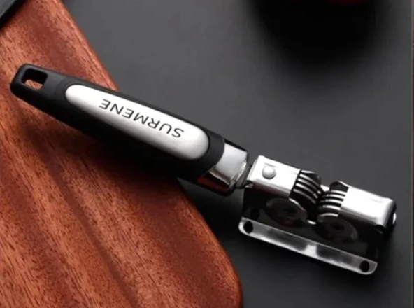 Sürmene Paslanmaz Çelik Bıçak Bileme Aparatı Bıçak Makas Bileyici Bileme Aleti - 6