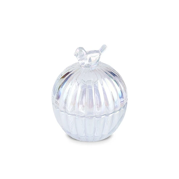 Karaca Kuşlu Cam Lokumluk Luster 9,5 Cm - 4