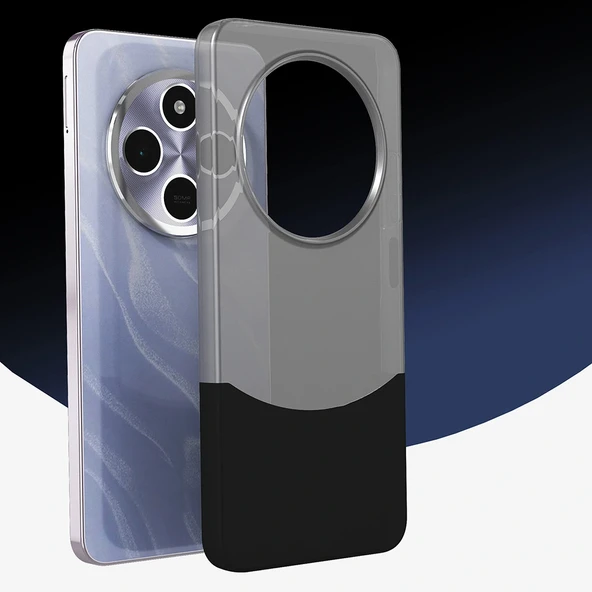 Xiaomi Redmi 14C 4G Kılıf Mıknatıslı Zore Duble Kapak - 3