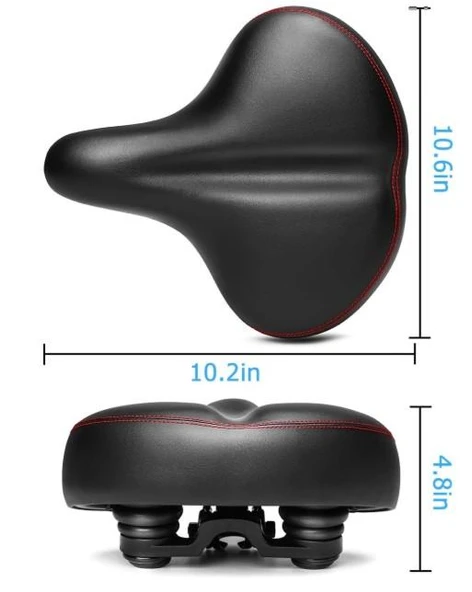 Bisiklet Yaylı Ve Silikon Sele Yumuşak Ve Rahat Bisiklet Koltuğu Elastomer Yaylı Bisiklet Selesi - 5
