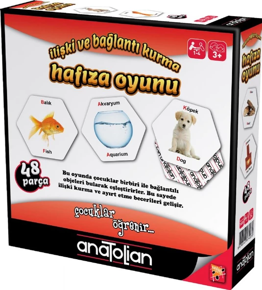 Anatolian 7403 İlişki ve Bağlantı Kurma Hafıza Oyunu