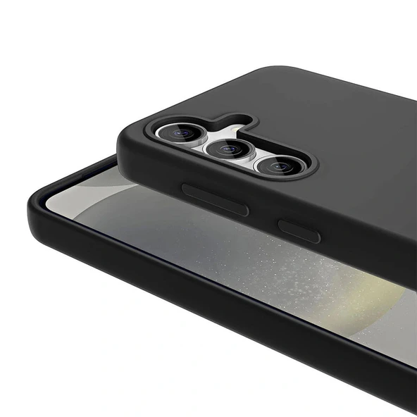 Galaxy S24 Plus Kılıf M-safe Şarj Özellikli Sıvı Teknolojili Silinebilir Sert Zore Kivi Kapak - Resim 6