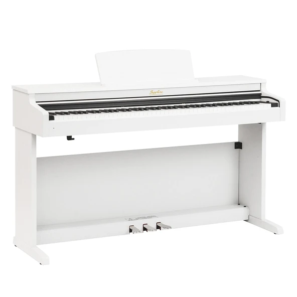 Jwin Sapphire SDP-400 Çekiç Aksiyonlu 88 Tuşlu Dijital Piyano - Beyaz - 5