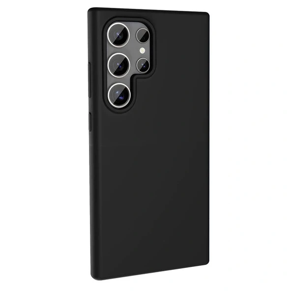 Galaxy S23 Ultra Kılıf M-safe Şarj Özellikli Sıvı Teknolojili Silinebilir Sert Zore Kivi Kapak - Resim 4