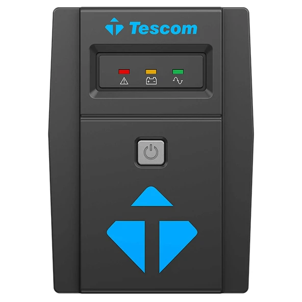 TESCOM LEO 800VA 5/10 dk (1x12v 9AH Akü) Line Interactive UPS ürün görseli
