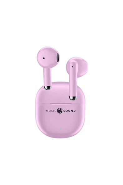 CELLULARLINE Music Sound Breeze TWS Bluetooth Kulak İçi Kulaklık Pembe - Resim 2