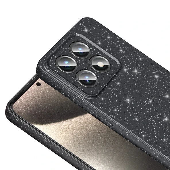 Xiaomi 14T Pro Kılıf Kamera Korumalı Simli Lüks Zore Koton Kapak - 3