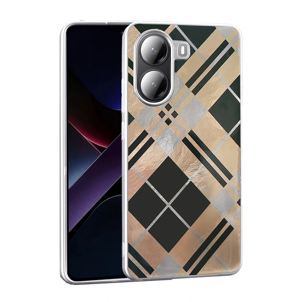 Xiaomi Poco X7 Pro Kılıf Desenli Zore Mep Kapak - 1