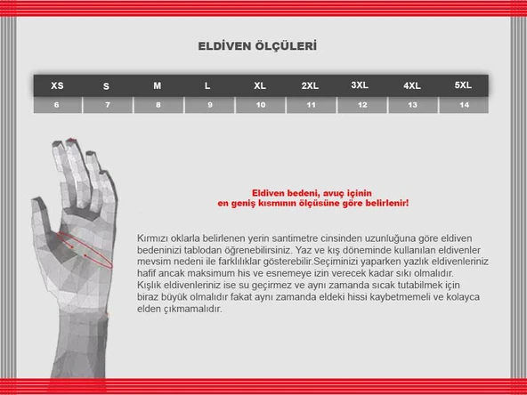 T.UR G-SPEED ELDİVEN GRİ - Resim 7