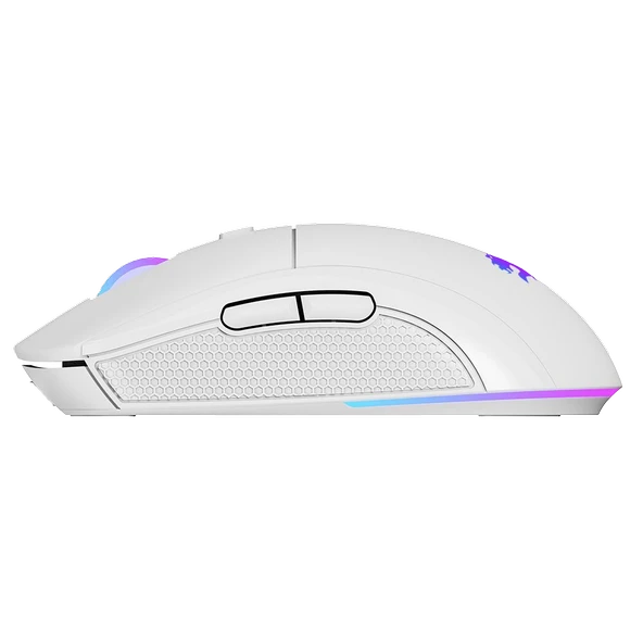 GameBooster GB-M11W Dire RGB 12.800 DPI Beyaz Kablolu Gaming Mouse - Resim 4