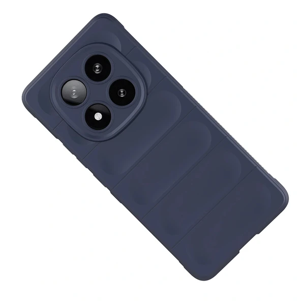 Xiaomi Redmi Note 14 Pro 5G Kılıf Esnek TPU Oyuklu Arka Yüzey Tasarımlı Zore Etnik Silikon Kapak - 4