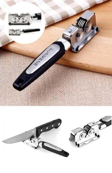 Sürmene Paslanmaz Çelik Bıçak Bileme Aparatı Bıçak Makas Bileyici Bileme Aleti - 5