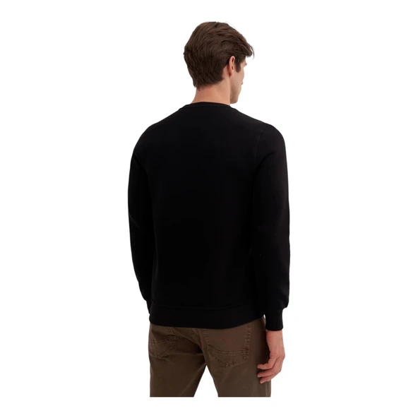 Erkek Bisiklet Yaka Sweatshirt CAZ.56150 - Resim 11