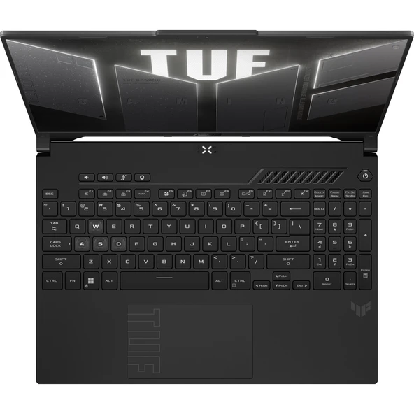 TUF Gaming F16 FX607VU-RL144-GAMING Intel Core 5 210H 16GB Ddr5 5200Mhz 512GB SSD RTX 4050 6GB (140W) 144Hz 16" IPS Panel WUXGA Freedos Taşınabilir Bilgisayar - Resim 5