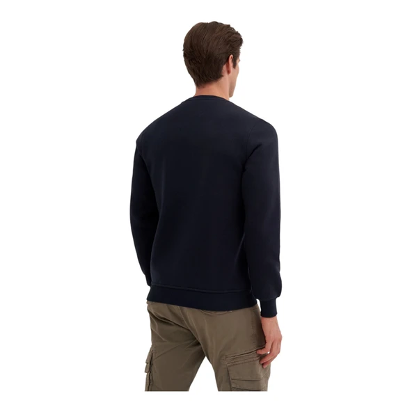 Erkek Bisiklet Yaka Sweatshirt CAZ.56150 - Resim 7