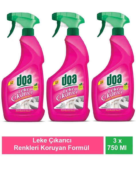 Doa Leke Çıkarıcı Sprey 750 Ml Vegan x 3 Adet ürün görseli