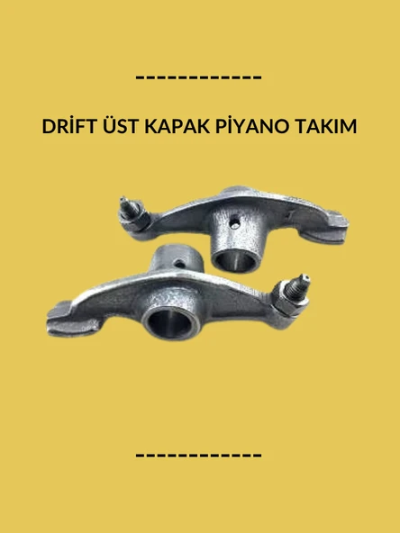 Drift Üst Kapak Piyano Takımı – Motosiklet Supap Kolu Seti - Resim 2