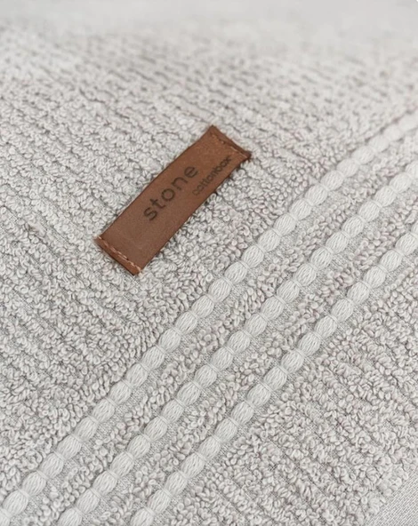 Wellness Açık Gri 50*90 Havlu - Resim 2