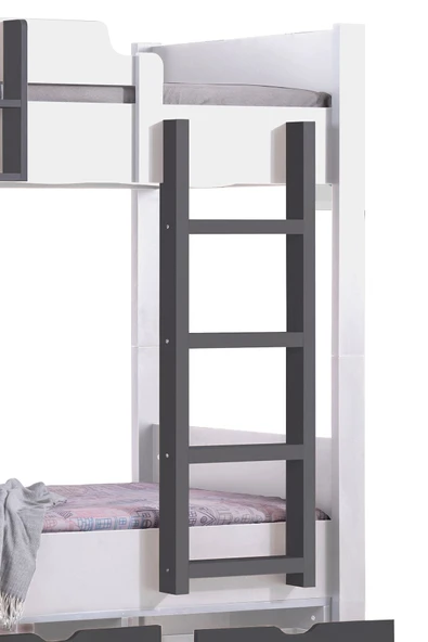 Ranza, Asya Ayrılabilir Çekmeceli Ranza 2 Adet Comfort Yatak - Resim 7