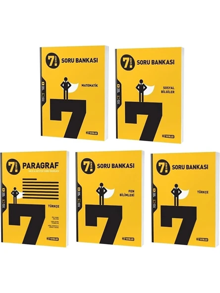HIZ YAYINLARI 7.SINIF 5 Lİ SET (M.F.T.İ.P)