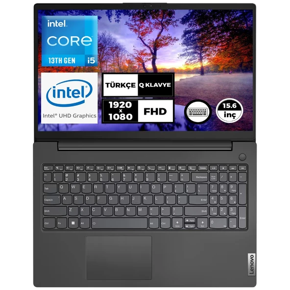 V15 G4 Iru Intel Core I5-13420H 16GB 512GB SSD 15.6" Fhd Windows 11 Pro Taşınabilir Bilgisayar 83A10091TR016 - Resim 2