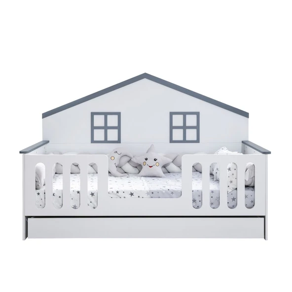 Yavrulu Karyola, Bello Yavrulu Montessori Yatak - Resim 3