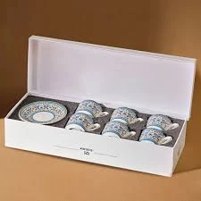 Karaca Beylerbeyi 6 Kişilik Kahve Fincan Takımı 80 ml - Resim 3