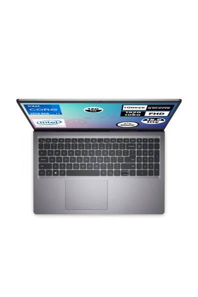 Vostro 3530 i7-1355U 64GB 1TB SSD 15.6" FHD 120Hz Freedos Laptop N1601PVNB3530U 005 - Resim 4