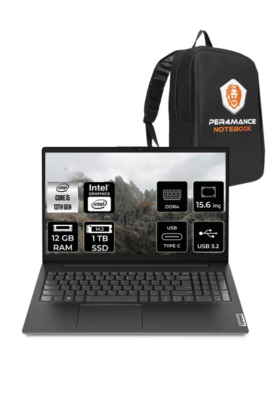 V15 G4 i5 13420H 12GB 1TB SSD 15.6'' FHD FDOS Dizüstü Bilgisayar & PER4 ÇANTA ürün görseli