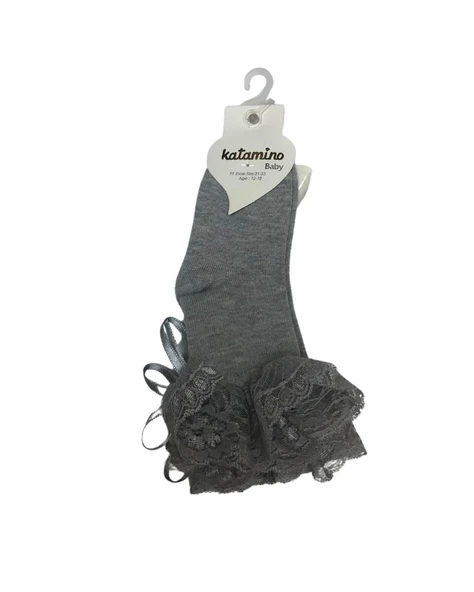 Katamino Ulya Aks. Kız Bebek Soket Çorap K46247 Asorti - Resim 2