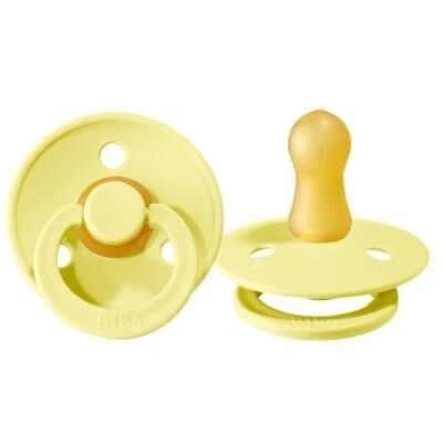 Bibs Colour Kauçuk Emzik 6-18 Ay Sunshine - 2