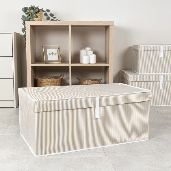 Çok Amaçlı Düzenleyici Kutu Mega Plus Kahverengi 70x40x30cm - Resim 2