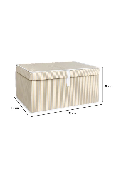 Çok Amaçlı Organizer Düzenleyici Kutu Maxi Kahverengi 50*40*30cm - 2