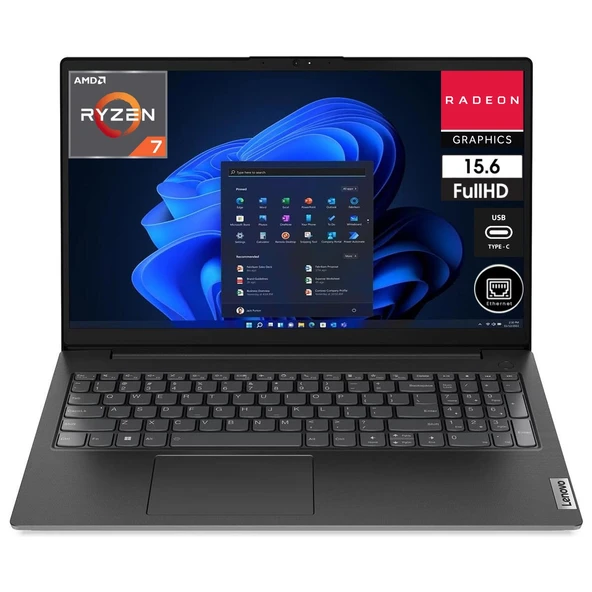 V15 G4 Abp Ryzen 7 7730U Windows 11 Pro 15.6" Fhd Taşınabilir Bilgisayar 82YY0012TRCB ürün görseli
