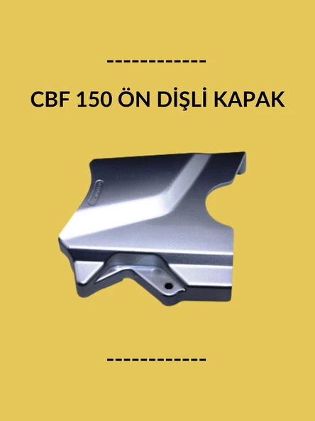 CBF 150 Ön Dişli Kapağı – Motosiklet Kaporta Parçası Gri Renk - 1