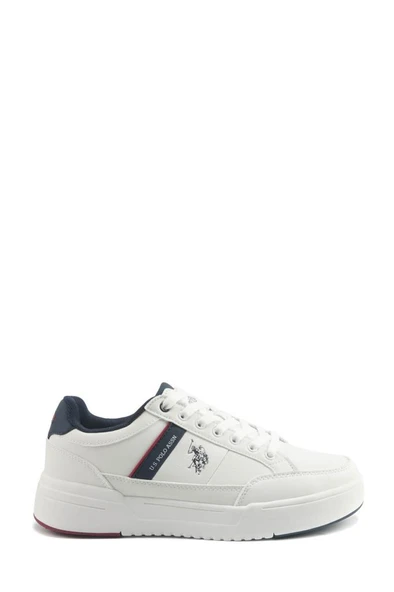 U.S. Polo Assn. NEVADA 5PR 102021101 Erkek Sneaker Ayakkabı Beyaz 40-45