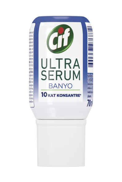 Cif Power-Shine Banyo 750 ML İçin Ultra Serum 70 Ml Banyo Kireç Çözücü Kapsül - 2