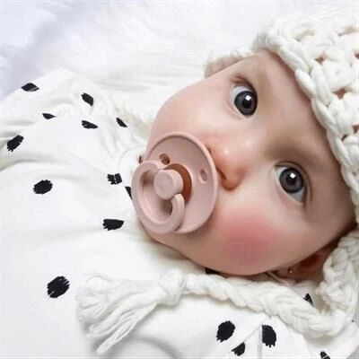 Bibs Colour Kauçuk Emzik 6-18 Ay Blush - 4