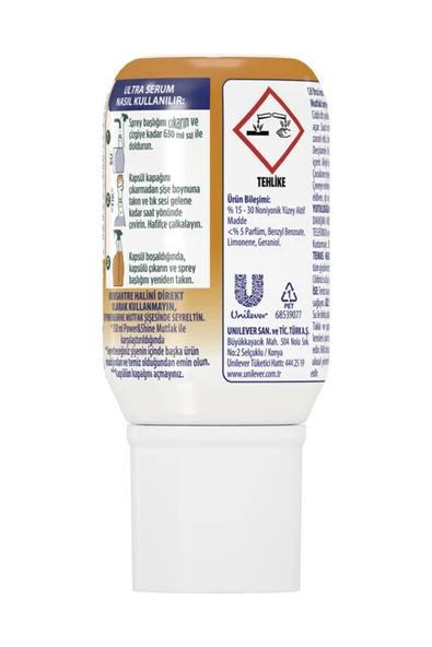 Cif Power-Shine Banyo 750 ML İçin Ultra Serum 70 Ml Mutfak Kapsül - Resim 7