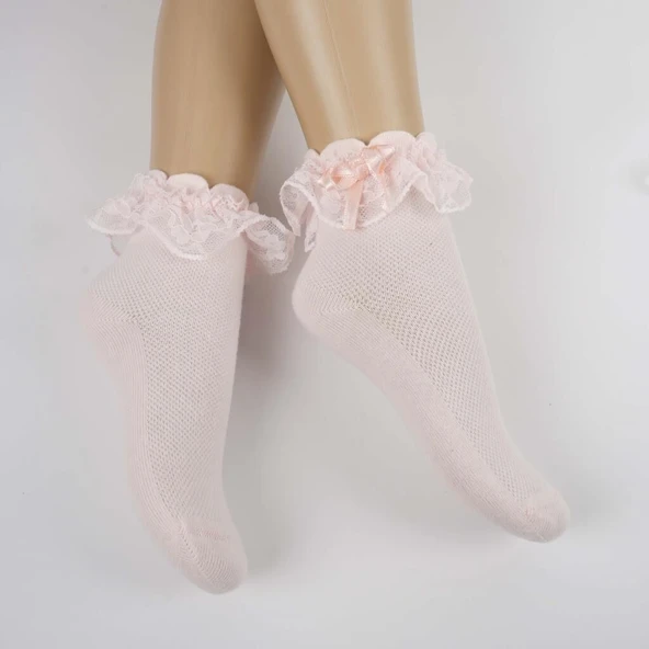 Katamino Ember Lacoste Aks. Kız Soket Çorap K22158 Asorti - Resim 6