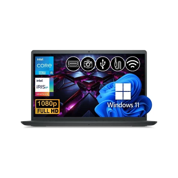 Inspiron 3520 İ5-1235U 24GB 2tb M.2 SSD I35201003U ATL27 15.6" W11PRO Taşınabilir Bilgisayar ürün görseli