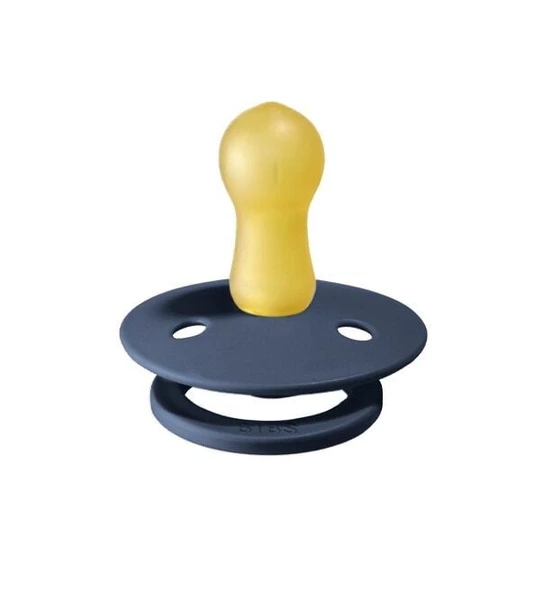 Bibs Colour Kauçuk Emzik 6-18 Ay Steel Blue - 2