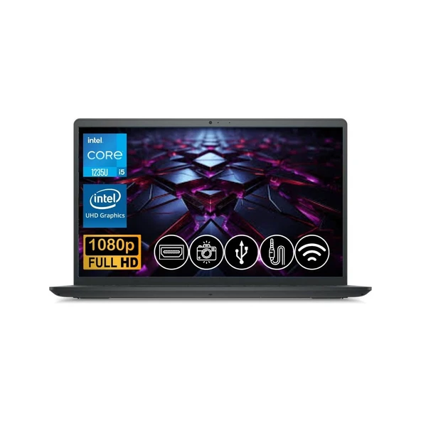 Inspiron 3520 İ5-1235U 32GB 512GB M.2 SSD I35201003U ATL13 15.6" Fdos Taşınabilir Bilgisayar ürün görseli