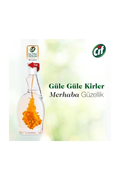 Cif Power-Shine Banyo 750 ML İçin Ultra Serum 70 Ml Mutfak Kapsül - Resim 3