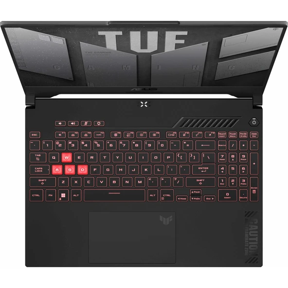 TUF Gaming FA507NVR-LP004 AMD Ryzen 7 7435HS 16GB 512GB SSD RTX4060 Freedos 15.6" FHD Taşınabilir Bilgisayar - Resim 2