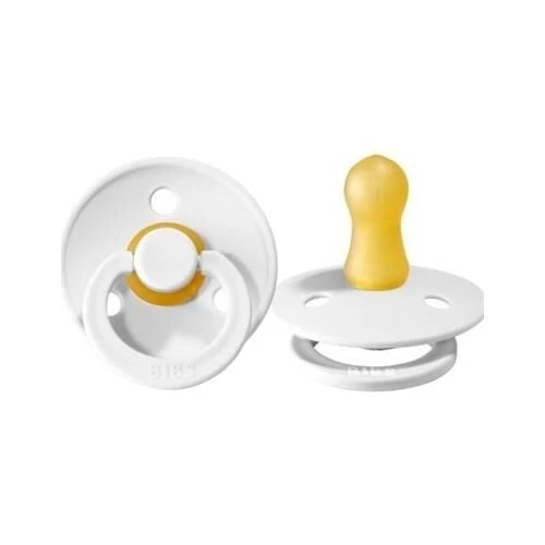 Bibs Colour Kauçuk Emzik 0-6 Ay White - 2