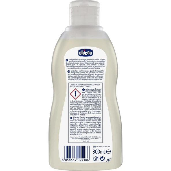 Chicco Biberon Emzik ve Beslenme Gereçleri Temizleyici 300ml - 6