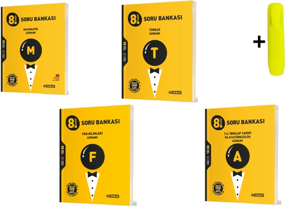Hız 8. Sınıf Uzman Matematik Fen Türkçe İnkılap Soru Bankası Seti Yeni ürün görseli