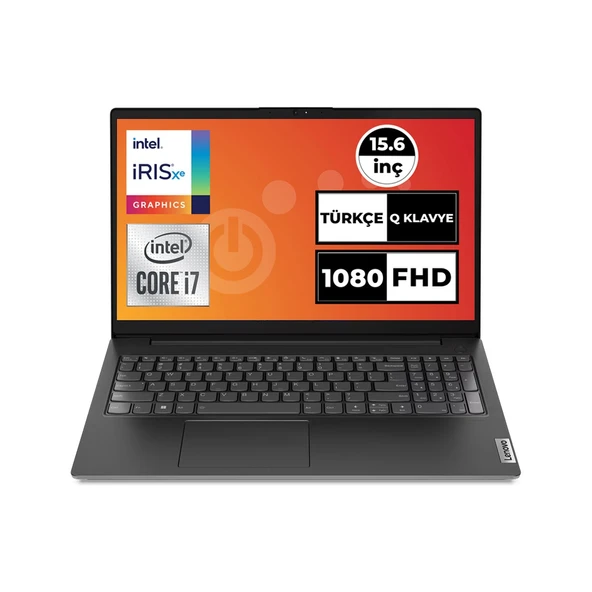 V15 G3 Intel Core I7-1255U 16GB 1tb SSD Freedos 15,6" Fhd Taşınabilir Bilgisayar 82TT0055TX003 ürün görseli